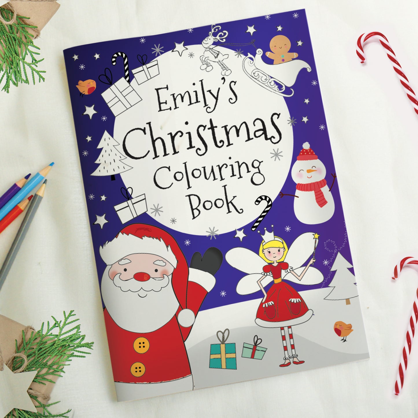 Personalised colouring books