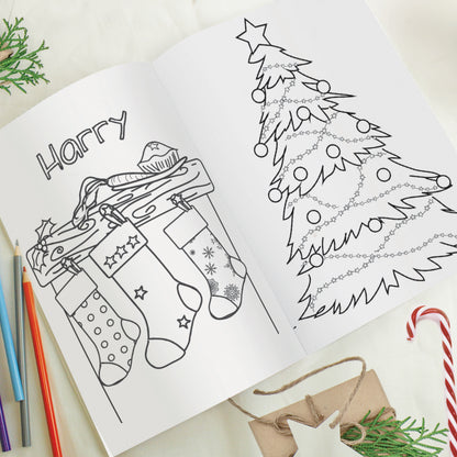 Personalised colouring books