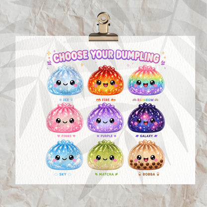 Personalised dumpling cold cup