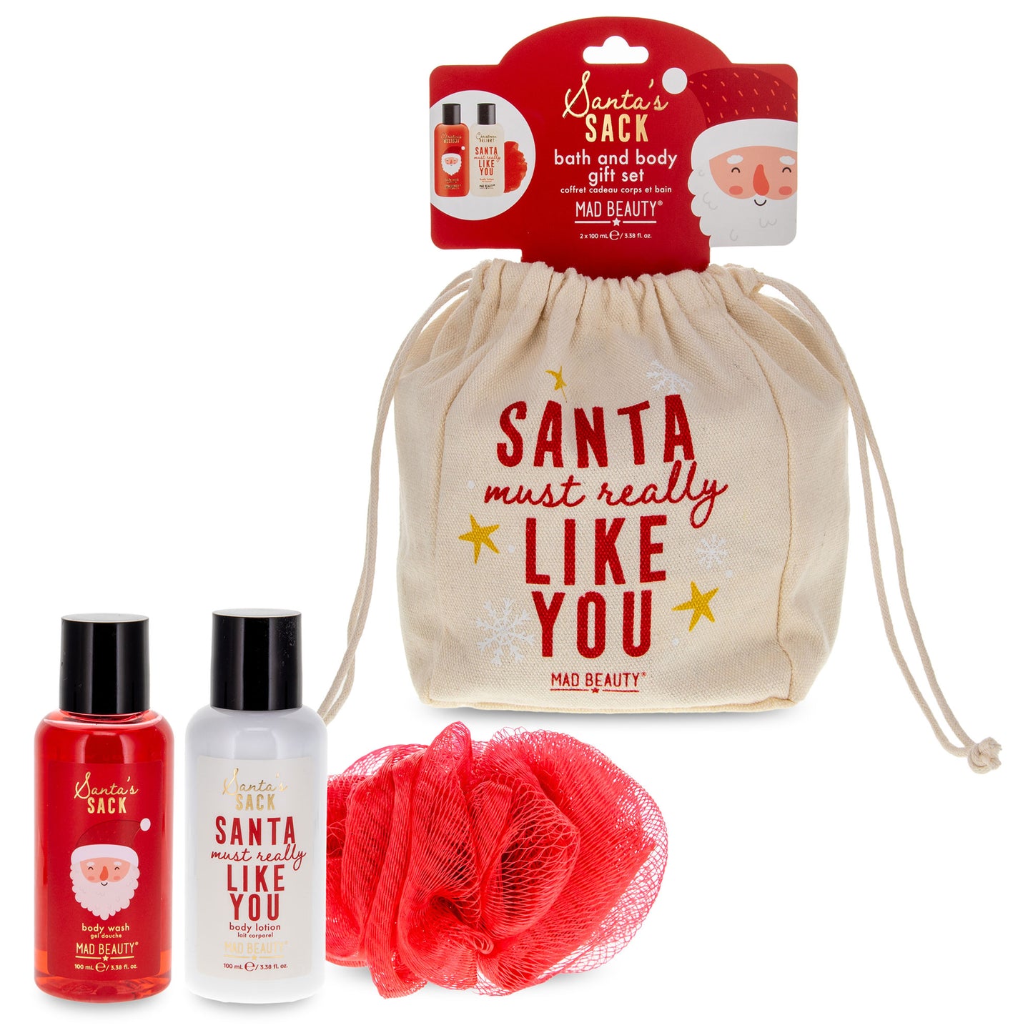 Santa's Sack Gift Set - Santa must like you