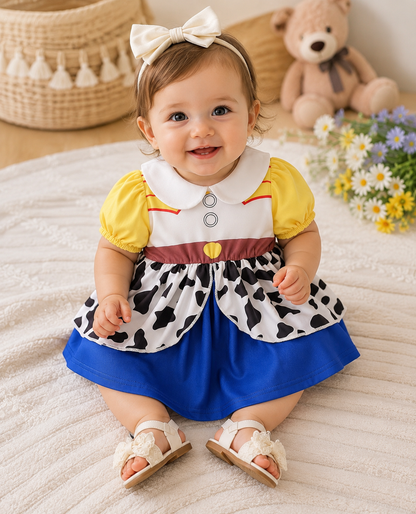 TS inspired baby romper