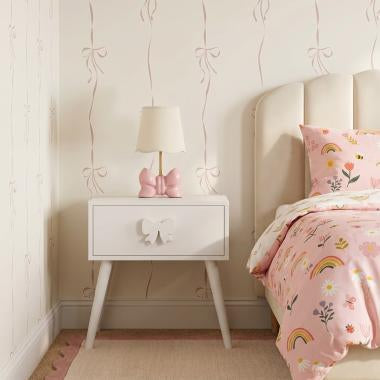 Girls Bow bedside table