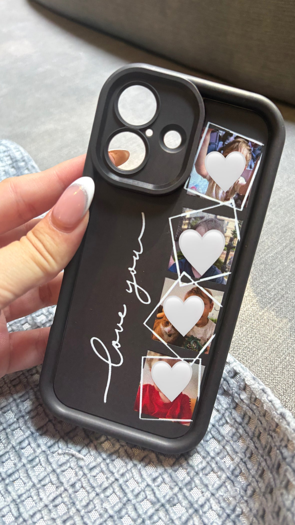 Personalised 4 photo phone case