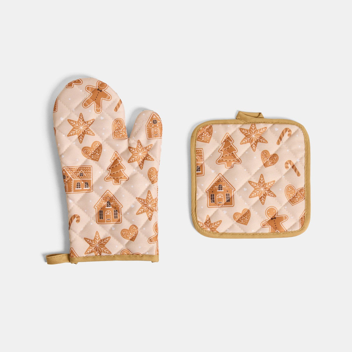 Pattern Print Oven Mit & Pot Stand Set - preorder