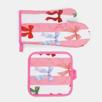 Pattern Print Oven Mit & Pot Stand Set - preorder