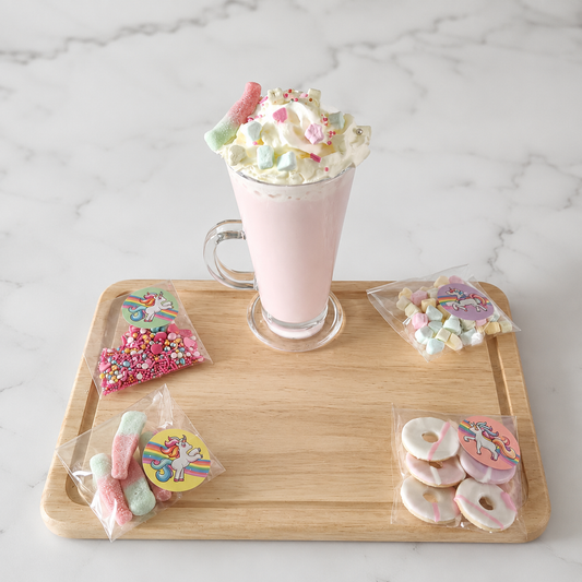 Make your own Unicorn Milkshake or Hot Chocolate set
