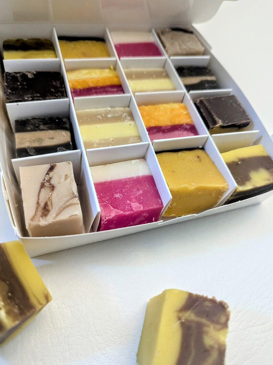 Fudge taster sample box