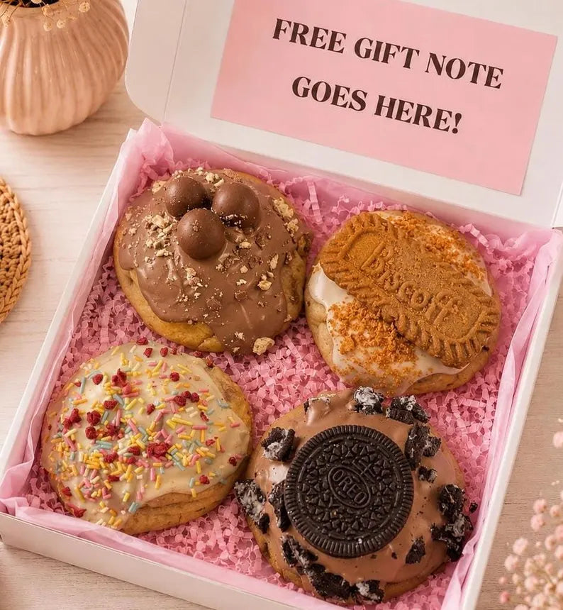 4x stuffed donuts box
