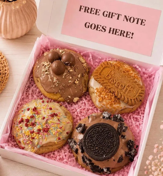 4x stuffed donuts box