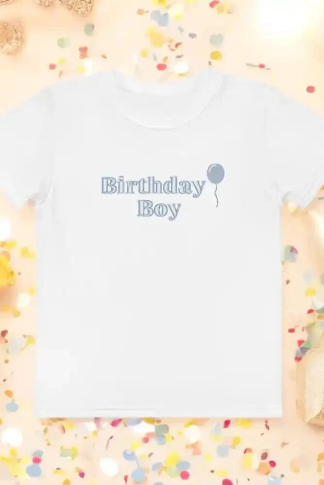 Birthday Boy T-Shirt Personalised