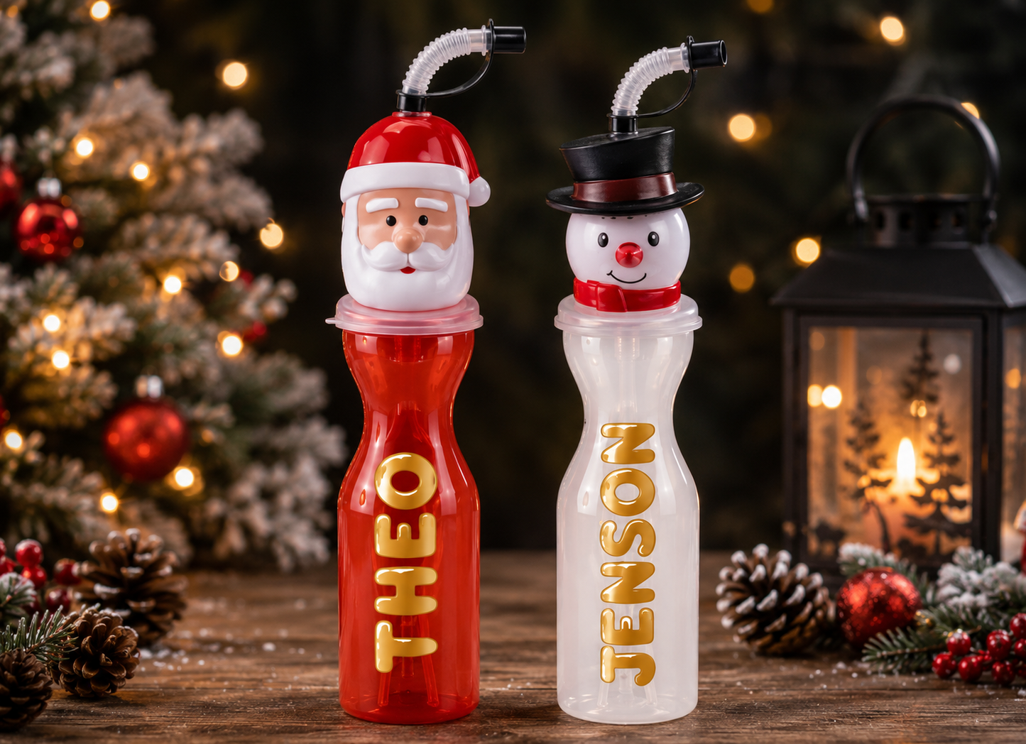 Personalised Christmas Bottles - Preorder