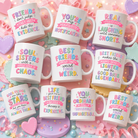 Mugs about friends