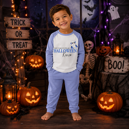 Personalised when i wake up halloween pyjamas