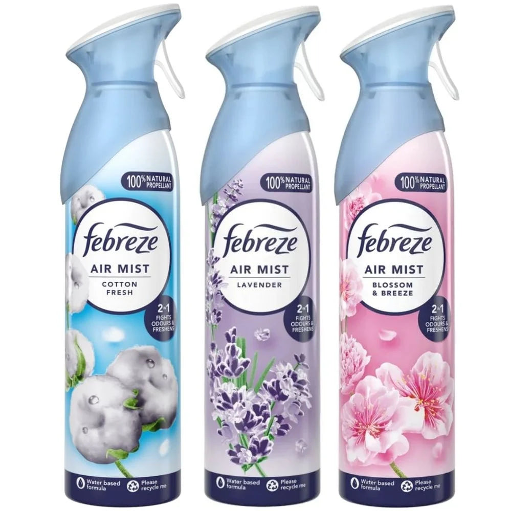 Febreze Happy Home Air Freshener Spray Bundle