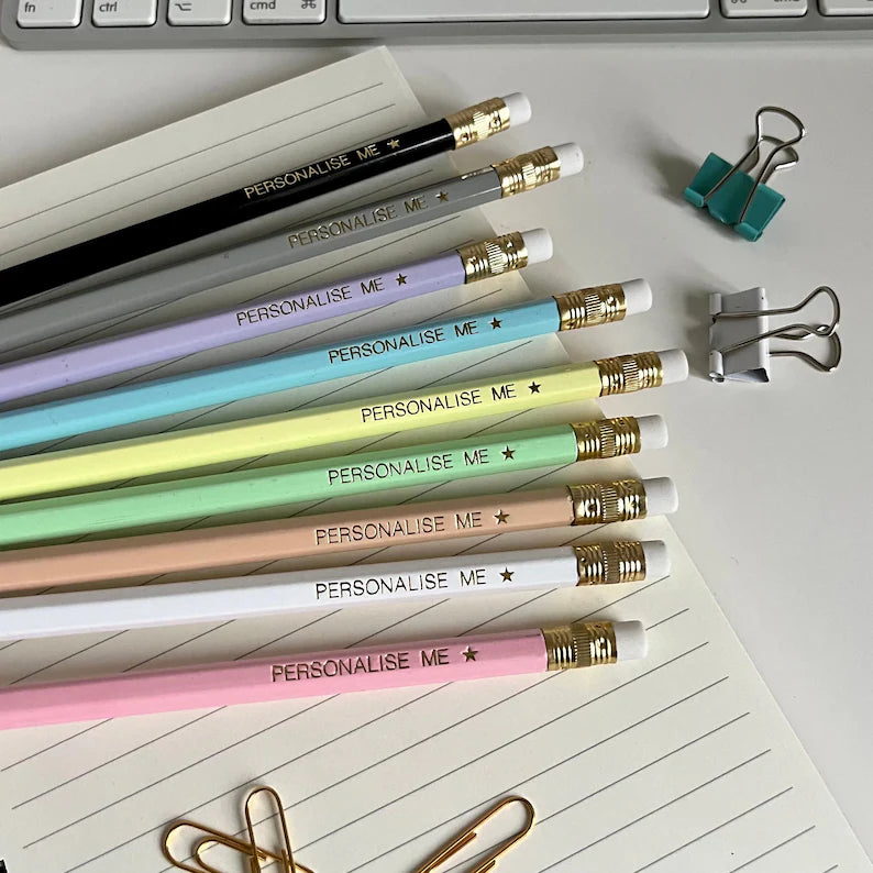 Personalised Pencil Set - 5 pack