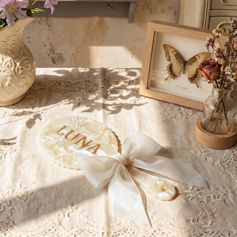 Personalised Name Hand Mini Mirror