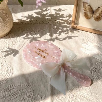 Personalised Name Hand Mini Mirror