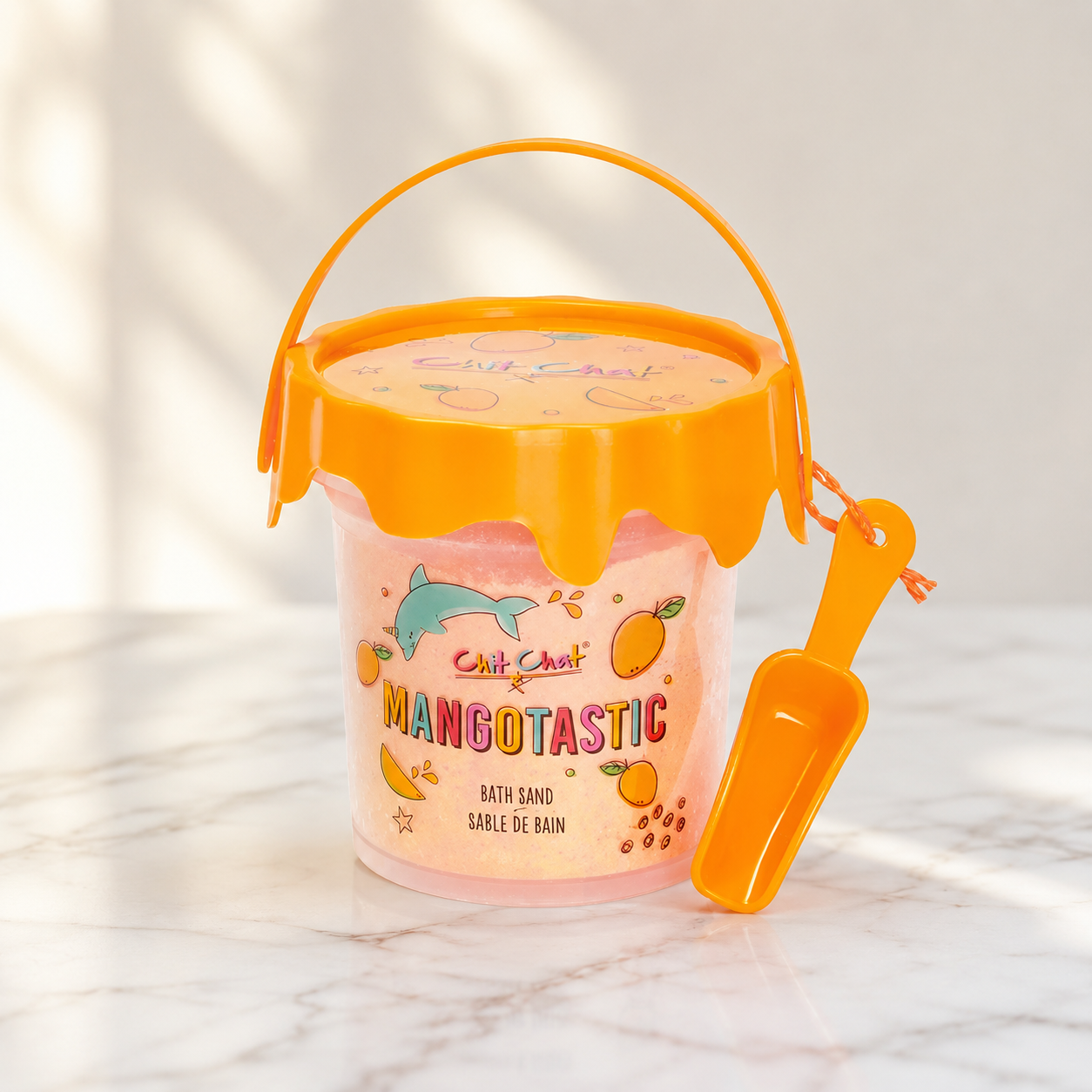 Mangotastic bath sand