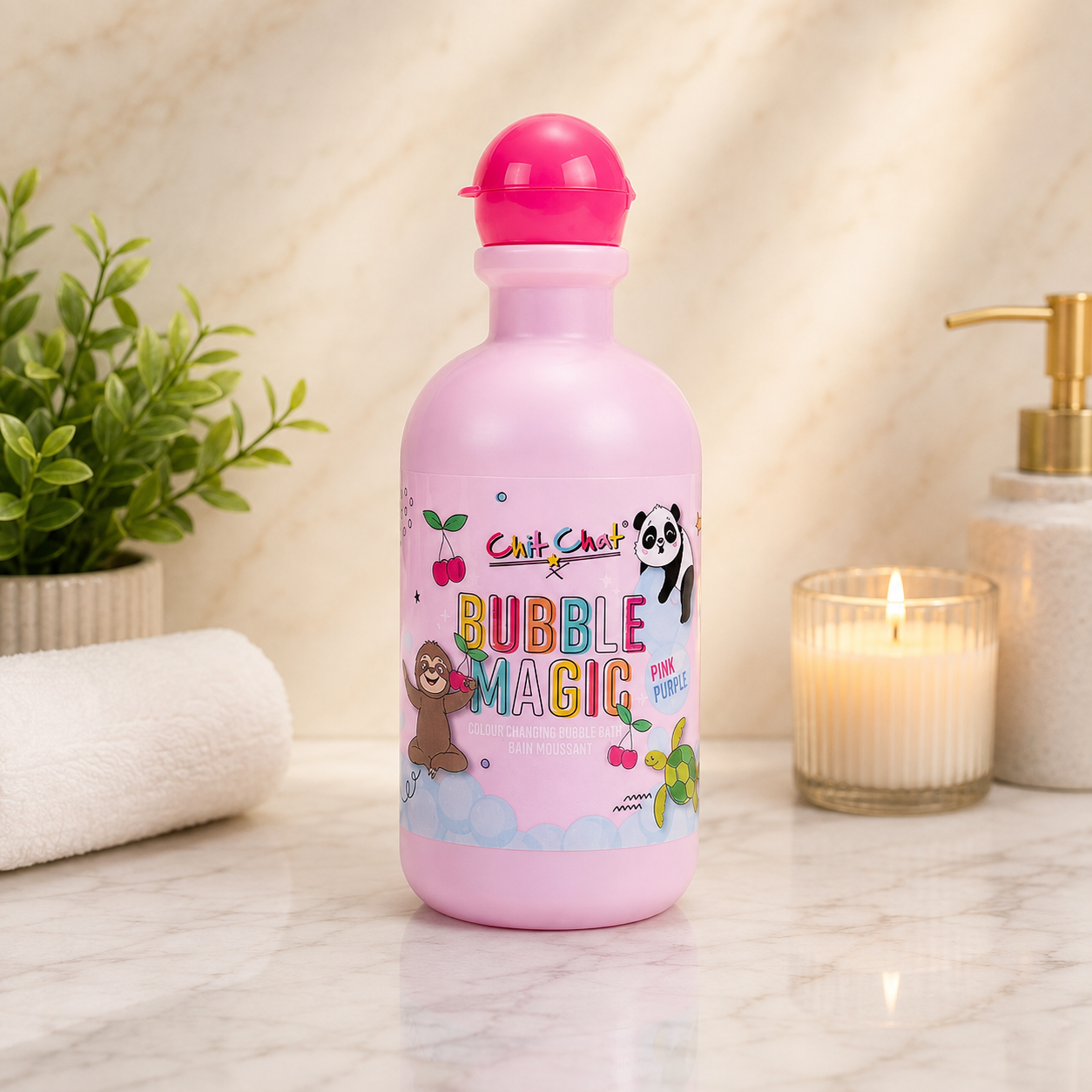 Bubble magic colour changing bubble bath