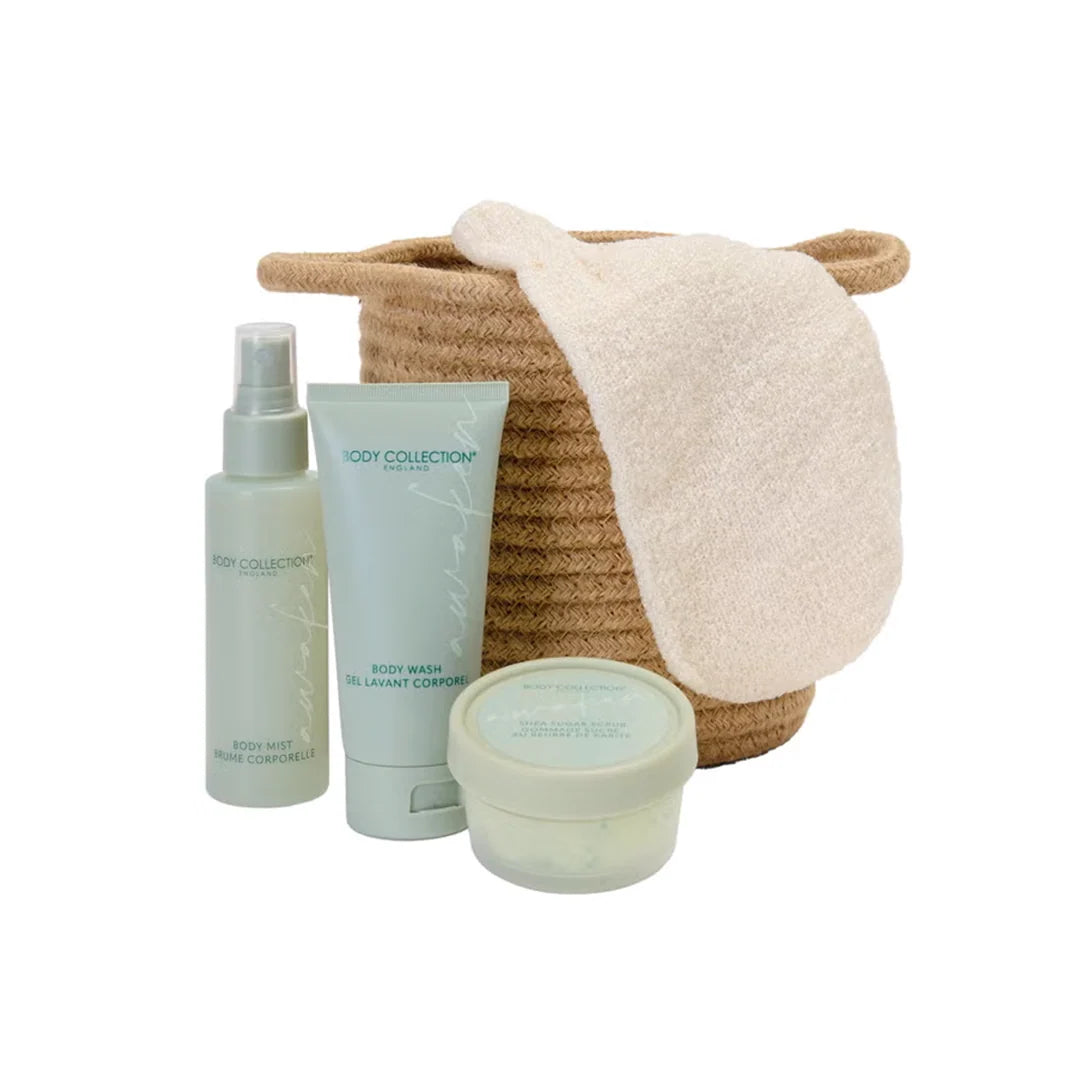 Body glow basket pamper set
