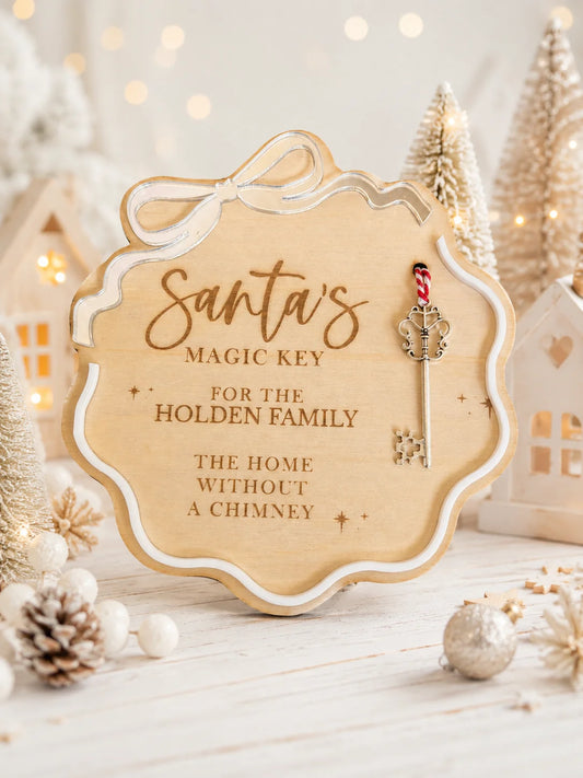 Personalised Santa's magic key