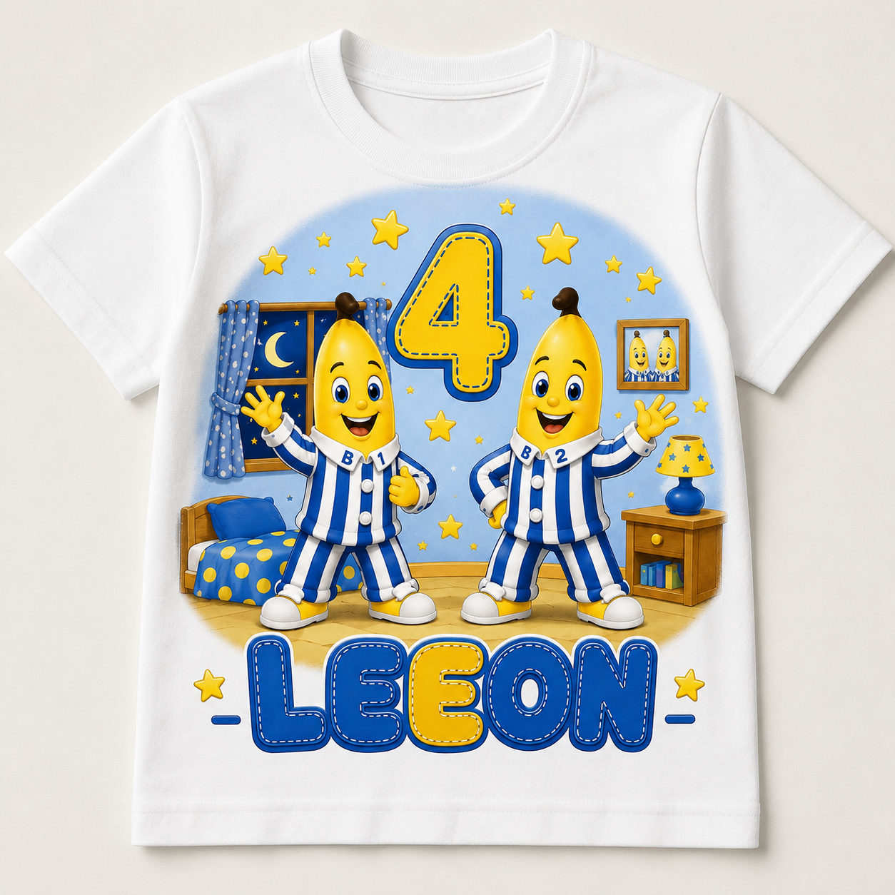 Personalised Banana tshirt (Private listing) 4-5 years