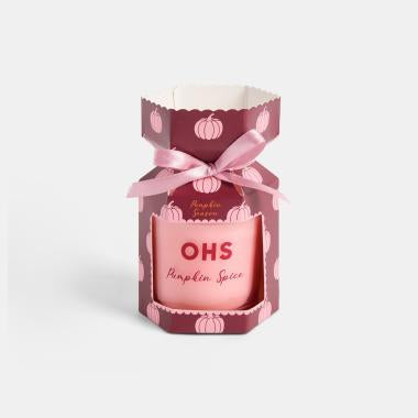 Glass scented christmas candle - preorder