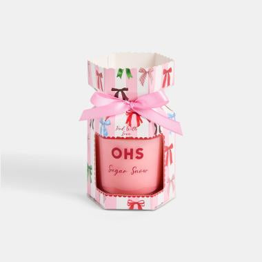 Glass scented christmas candle - preorder