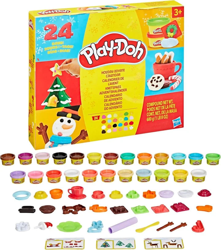 Playdoh Advent calendar