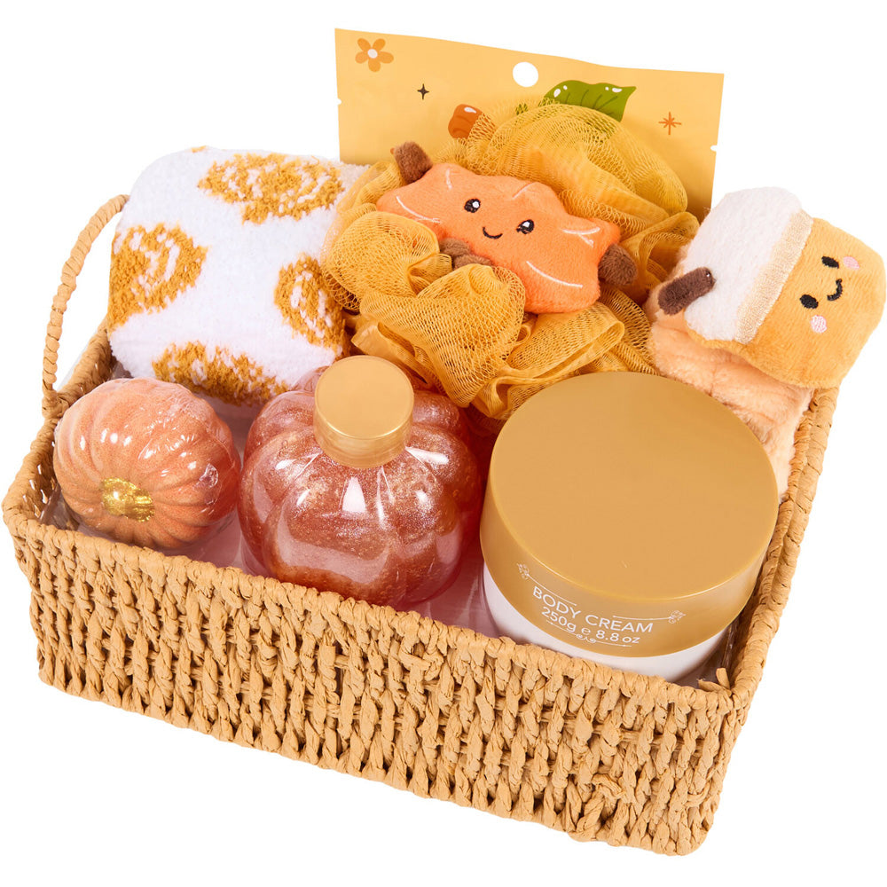 Autumn boo basket