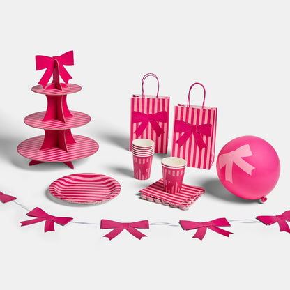 Bow Paper Party Set - 41 pcs