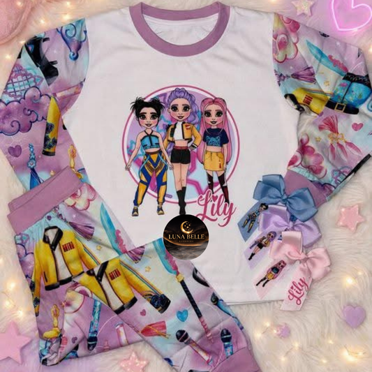 Kpop dh personalised pyjamas
