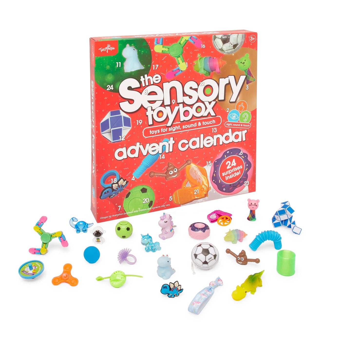 Sensory toy 24 day advent calendar