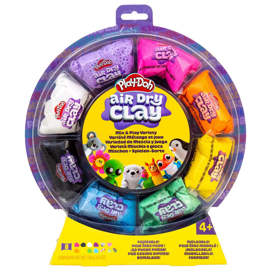 Play doh air dry clay wheel