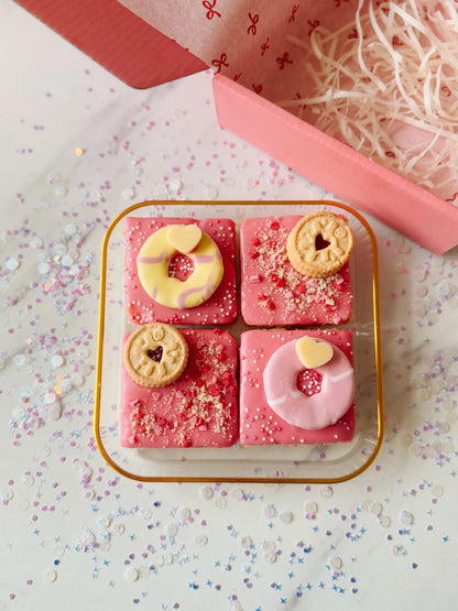 Valentines Sponge cake box