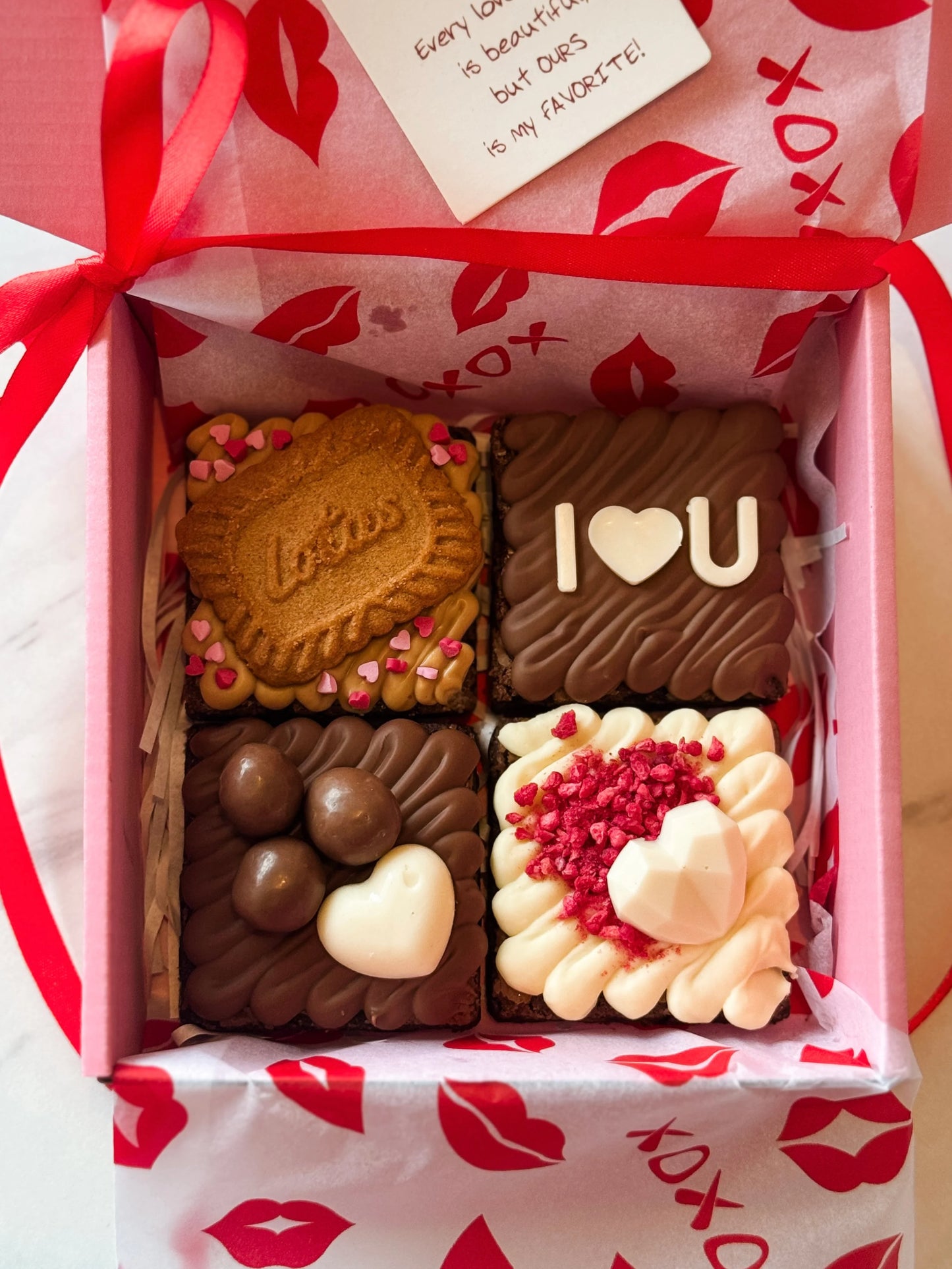 Valentines Brownie Box