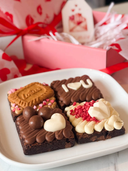 Valentines Brownie Box
