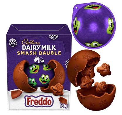Cadbury Christmas smash bauble