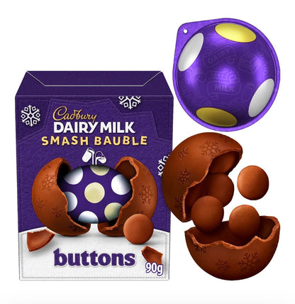 Cadbury Christmas smash bauble