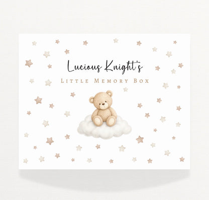 Personalised Baby Memory Box