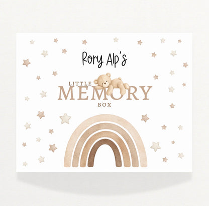Personalised Baby Memory Box