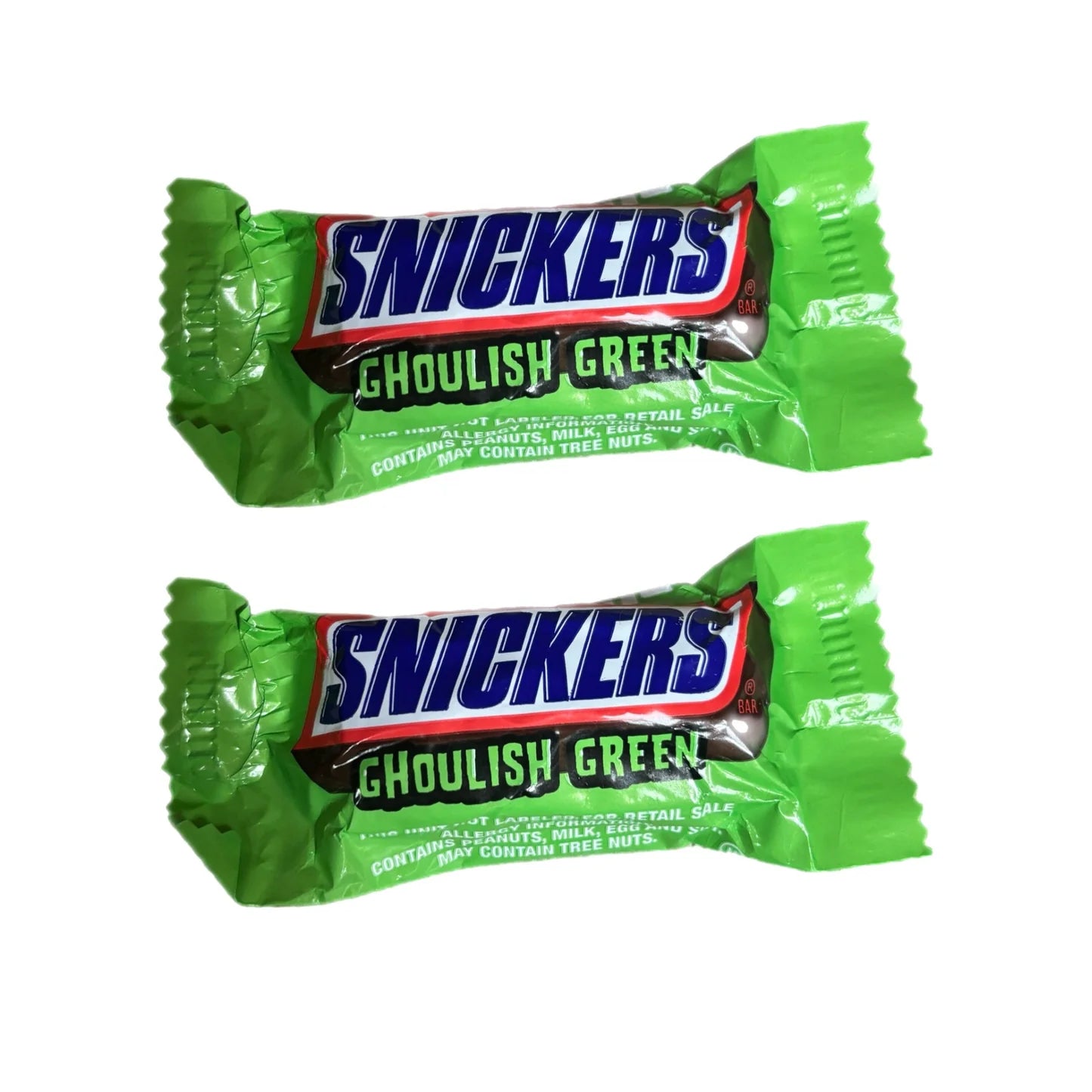Snickers minis ghoulish green - usa halloween edition x2