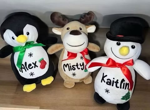 Personalised Christmas Teddies