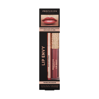 LIP ENVY | HIGH SHINE LIP GLOSS & SATIN LIP LINER DUO