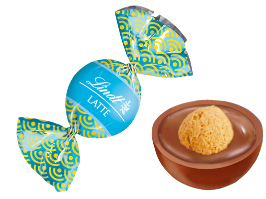Lindt Roulette Latte Chocolates (Crispy Centre)