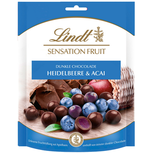 Lindt Sensations Blueberry & Acai Berry Chocolate Covered Fruit | 150g