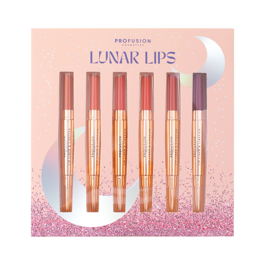 LUNAR LIPS - 6 PC LIPSTICK AND LIP LINER SET