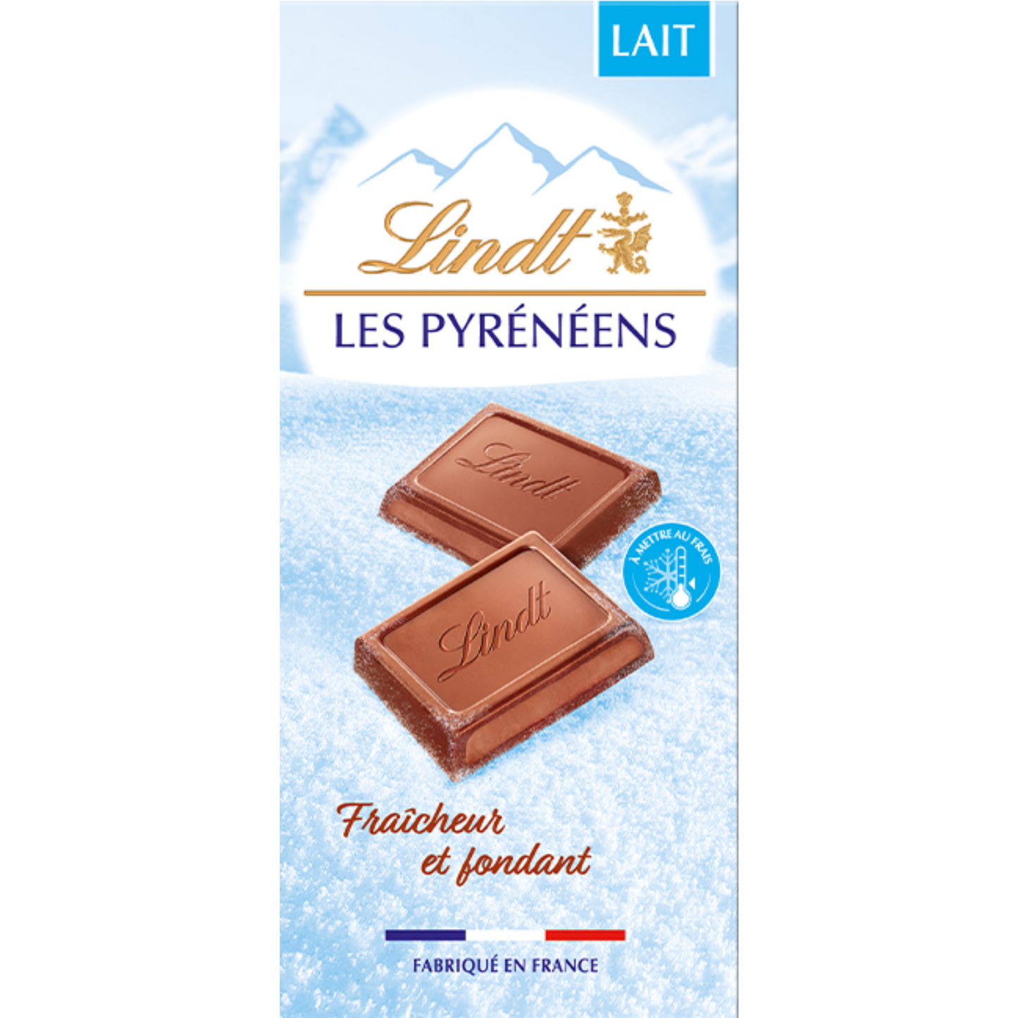 Lindt Les Pyreneens | Milk Chocolate | 150g Bar