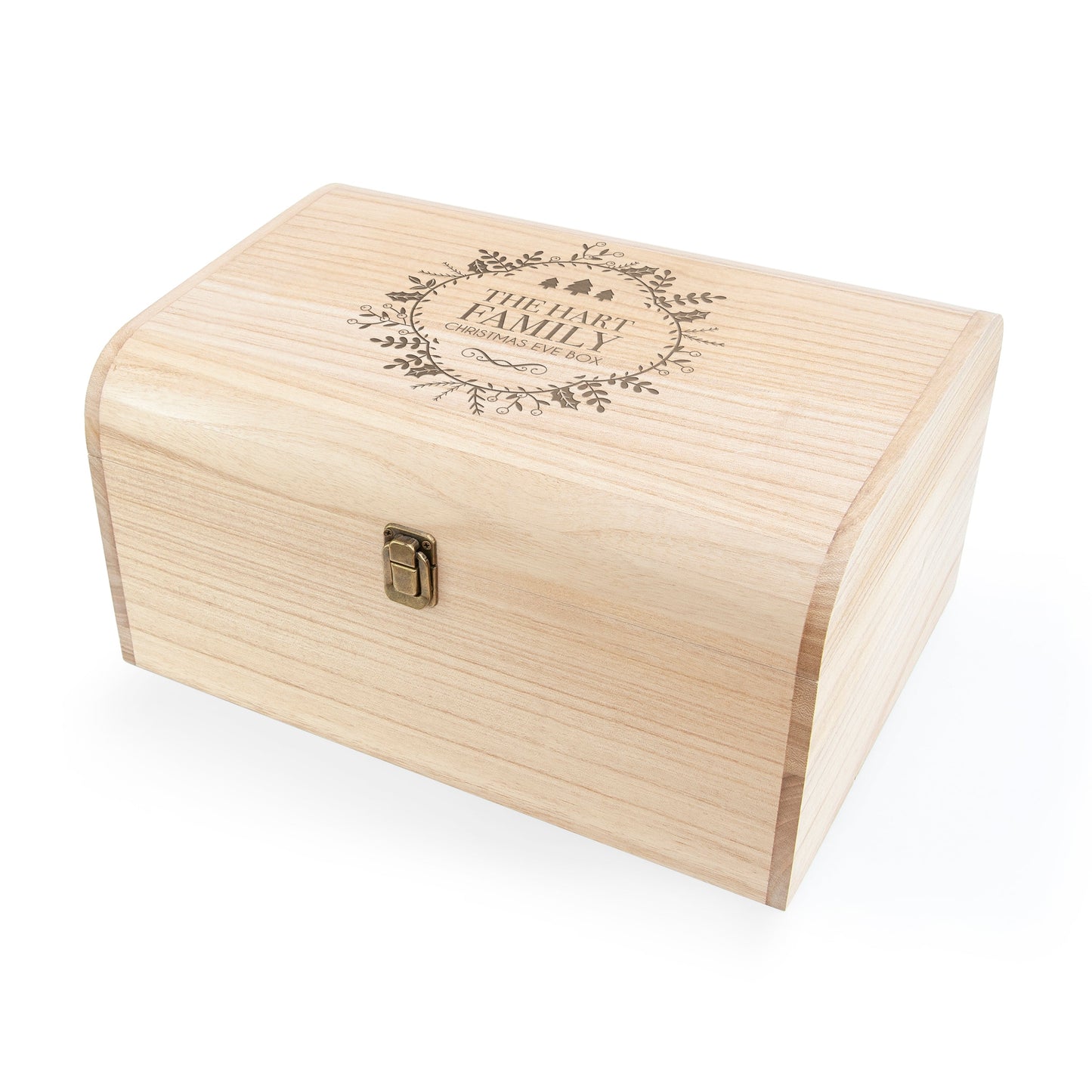 Personalised Traditional Family Christmas Eve Chest