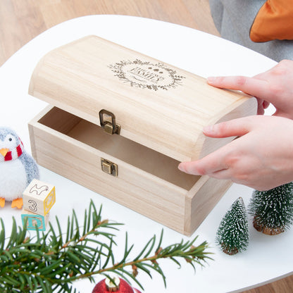 Personalised Traditional Family Christmas Eve Chest